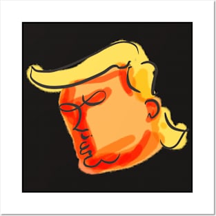 Trump Is A Liar Original Illustration Posters and Art